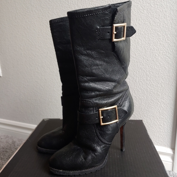 Jimmy Choo Biker Boots - Picture 2 of 5